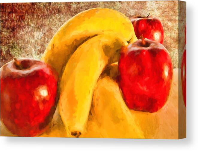 To Your Health Canvas Print featuring the painting Still Life - Fruit - To Your Health by Barry Jones