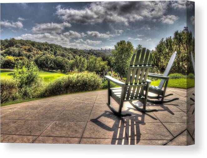 Adirondack Canvas Print featuring the photograph Together by Heidi Smith