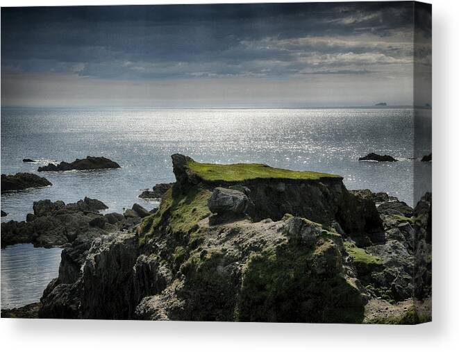Ireland Canvas Print featuring the photograph Tough Green to Get To by Robert Woodward