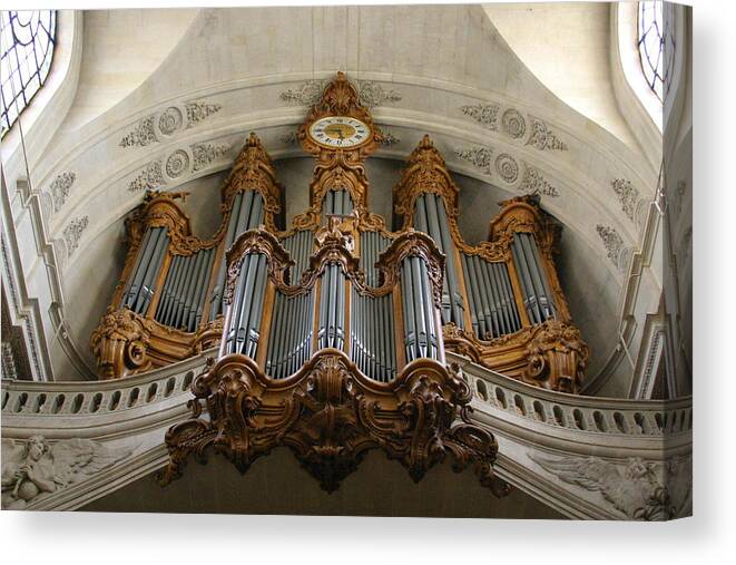Orgue Canvas Print featuring the photograph Towering above by Jenny Setchell