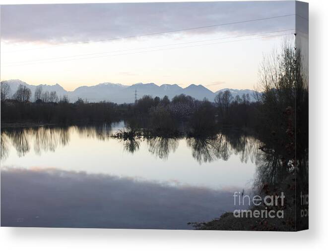 Astico Canvas Print featuring the photograph Up And Down by Donato Iannuzzi