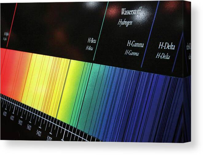 Nobody Canvas Print featuring the photograph Visible Spectrum by Detlev Van Ravenswaay