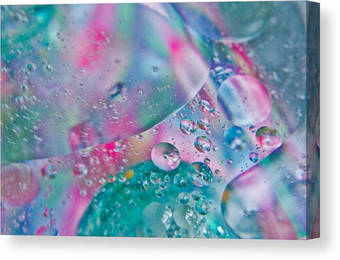 Abstract Canvas Print featuring the photograph Visions by Sara Frank