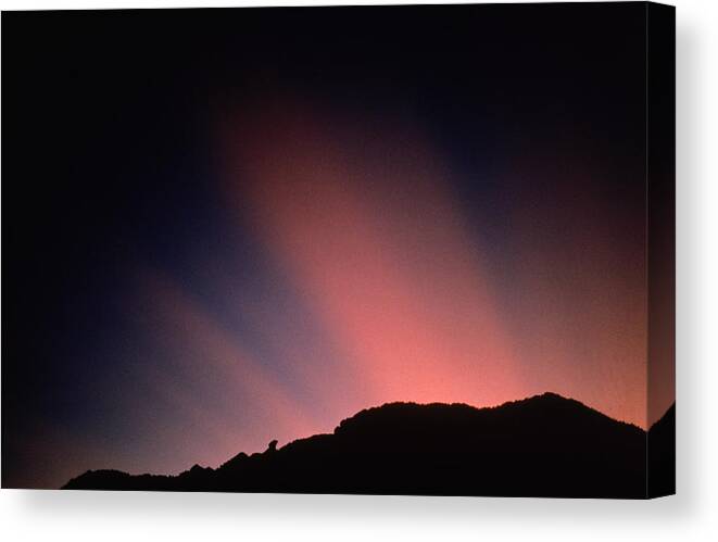 Astronomy Canvas Print featuring the photograph Volcanic Dust by Howard Bluestein