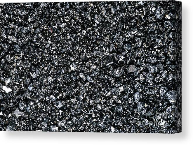 Geology Canvas Print featuring the photograph Volcanic Sand by Gregory G. Dimijian, M.D.