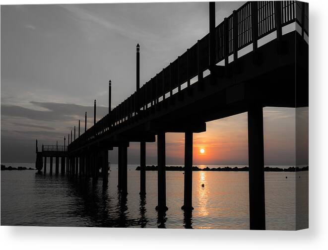 Sun Canvas Print featuring the photograph Watcher of the Skies by AM FineArtPrints