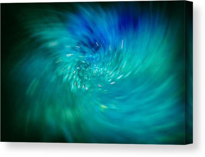 Carrie Cole Canvas Print featuring the photograph Water Flower by Carrie Cole