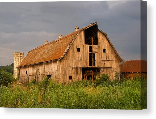Landscape Canvas Print featuring the photograph What Happened To The American Dream by Flees Photos