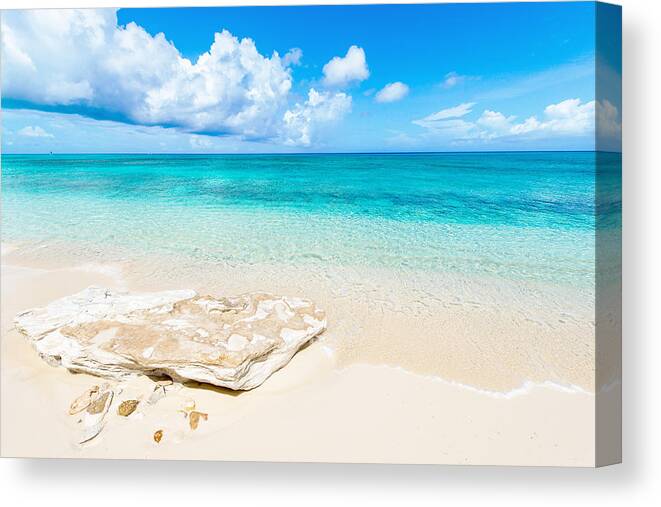 White Sand Canvas Print featuring the photograph White Sand by Chad Dutson