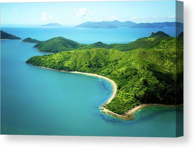 Scenics Canvas Print featuring the photograph Whitsunday Islands by Tanya Ann Photography