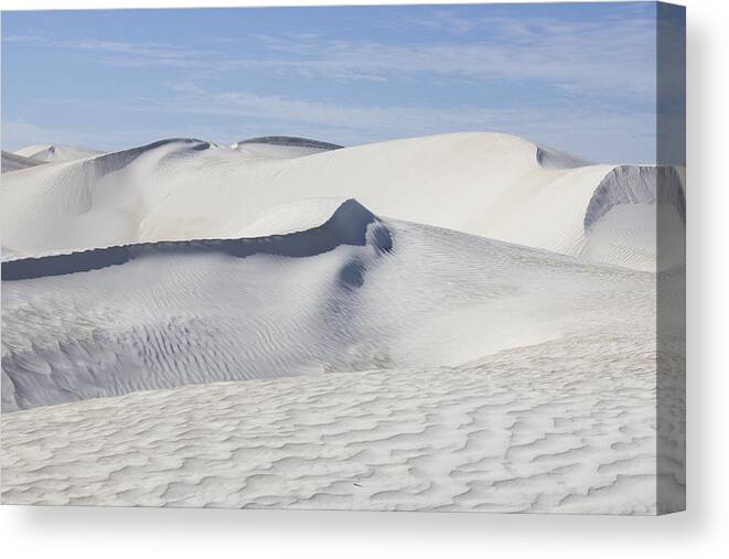 Dunes Canvas Print featuring the photograph Wind Patterns by Robert Caddy