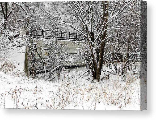Winter Canvas Print featuring the photograph Winter Wonderland by Wendy Gertz