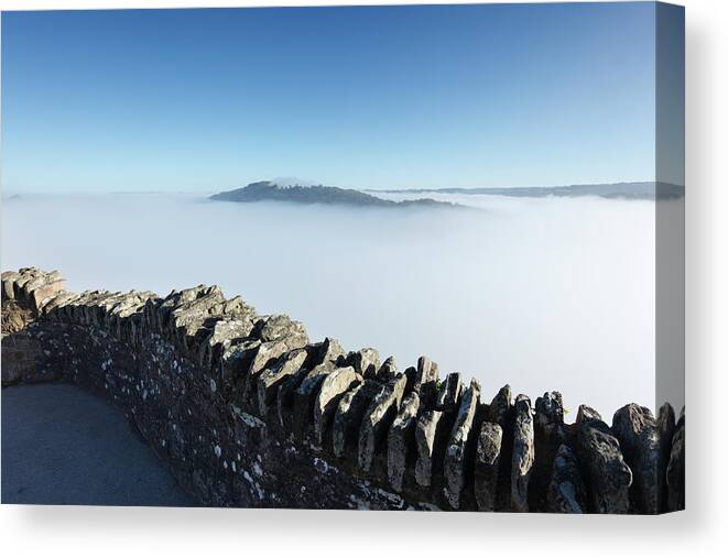 Tranquility Canvas Print featuring the photograph Yat Rock Viewpoint Lookout by James Osmond
