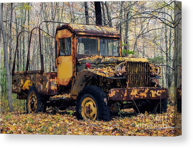 Yellow Canvas Print featuring the photograph Yellow by Rick Kuperberg Sr