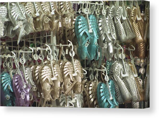 Shoes Canvas Print featuring the photograph Jellies #1 by Kevin Duke