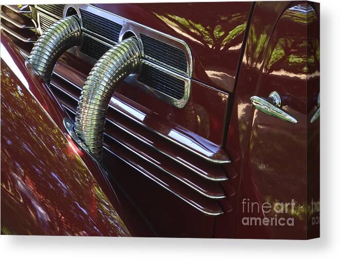 Classic Canvas Print featuring the photograph 1936 Cord by Dennis Hedberg