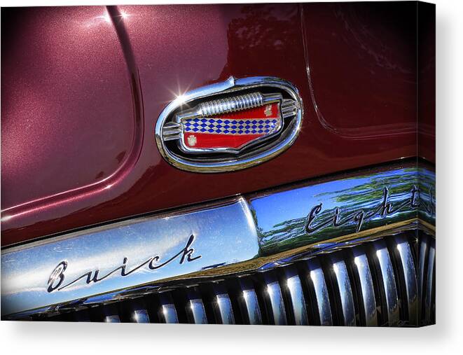 1951 Canvas Print featuring the photograph 1951 Buick Eight by Gordon Dean II