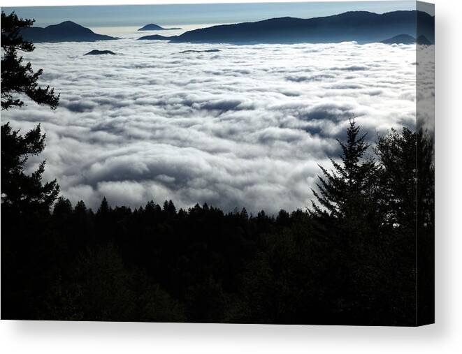 Valley Of The Clouds Canvas Print featuring the photograph Valley of the Clouds #2 by Doug McPherson