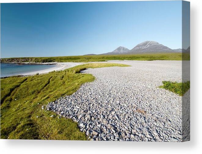 Beinn An Oir Canvas Print featuring the photograph Isle Of Jura, Scotland #3 by Duncan Shaw