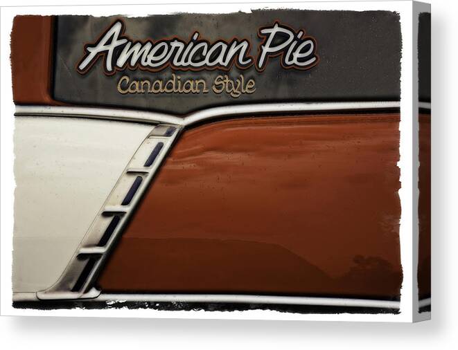 Beach Canvas Print featuring the photograph America Pie by Jerry Golab