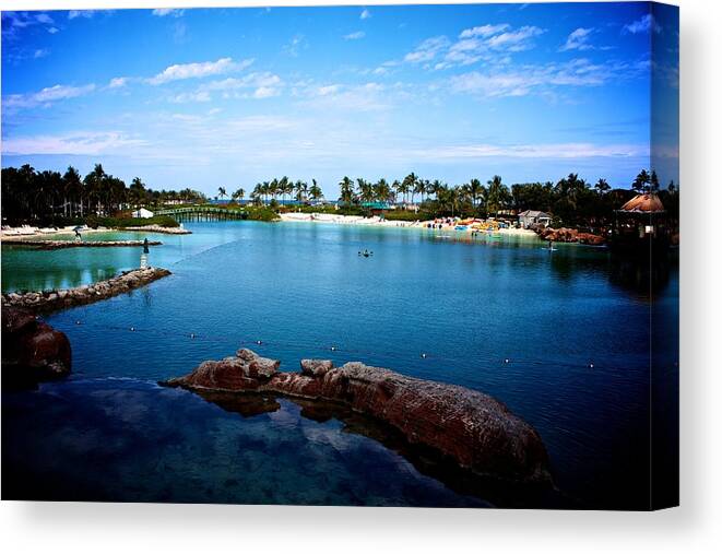 Bahamas Canvas Print featuring the photograph Bahamas by Michael Albright