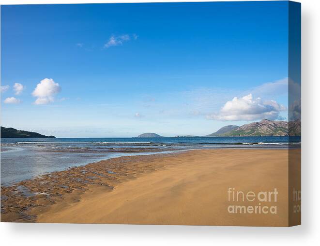 Beach Canvas Print featuring the photograph Beach Ireland by Andrew Michael