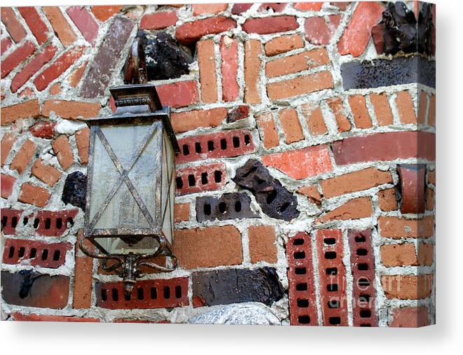 Wall Canvas Print featuring the photograph Brick Light by Henrik Lehnerer