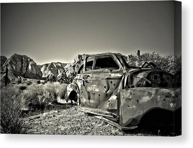 Chevy Canvas Print featuring the photograph Bullet Nights by Mark Ross