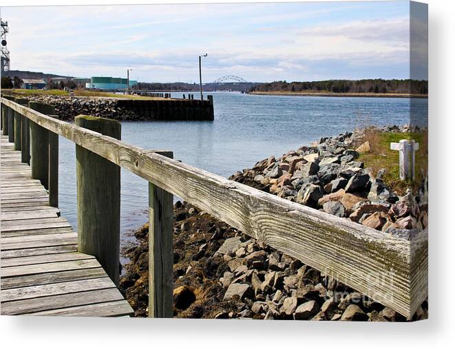 Cape Cod Canvas Print featuring the photograph Calm and Quiet by Extrospection Art