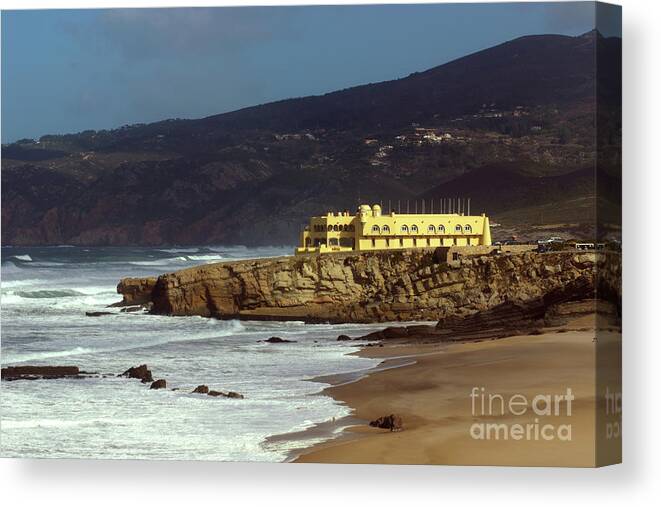 Age Canvas Print featuring the photograph Coast Fort by Carlos Caetano