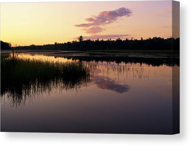 Indian Mountain Lakes Canvas Print featuring the photograph Colors of the Dawn by Yelena Rozov
