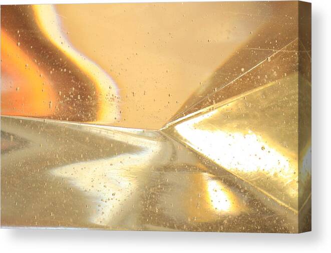Abstract Canvas Print featuring the photograph Distant Horizon Abstract by Kate Purdy