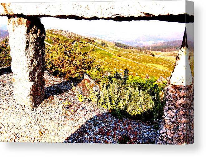 Valley Canvas Print featuring the photograph Down the valley by HweeYen Ong