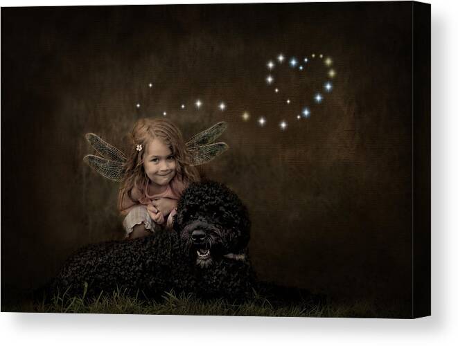 Fantasy Canvas Print featuring the photograph Forever by Robin-Lee Vieira