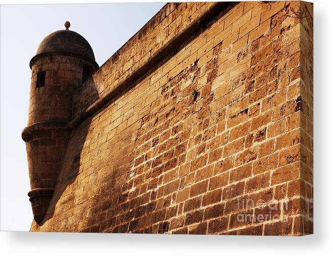 Almena Canvas Print featuring the photograph Fort by Agusti Pardo Rossello