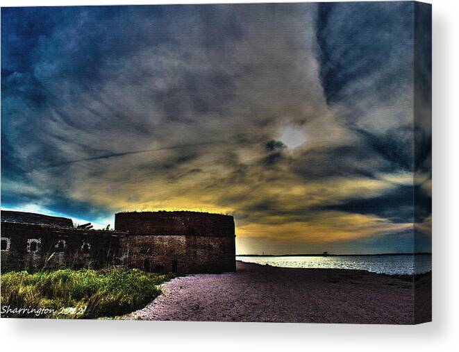 Forts Canvas Print featuring the photograph Fort Clinch by Shannon Harrington