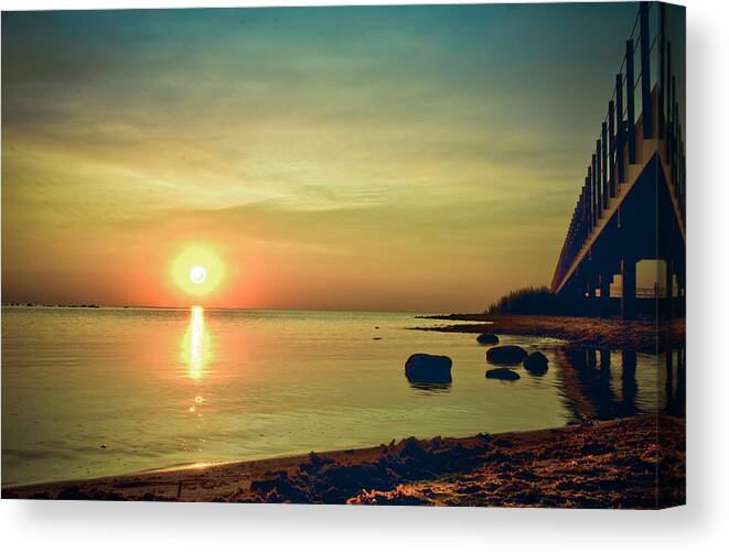 Golden Canvas Print featuring the photograph Golden Hour by Jason Naudi Photography
