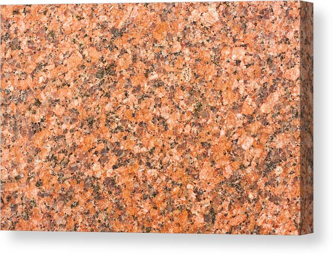 Marble Canvas Print featuring the photograph Granite by Tom Gowanlock