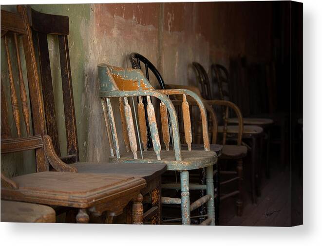 History Canvas Print featuring the photograph In Another Life - Another Time by Vicki Pelham