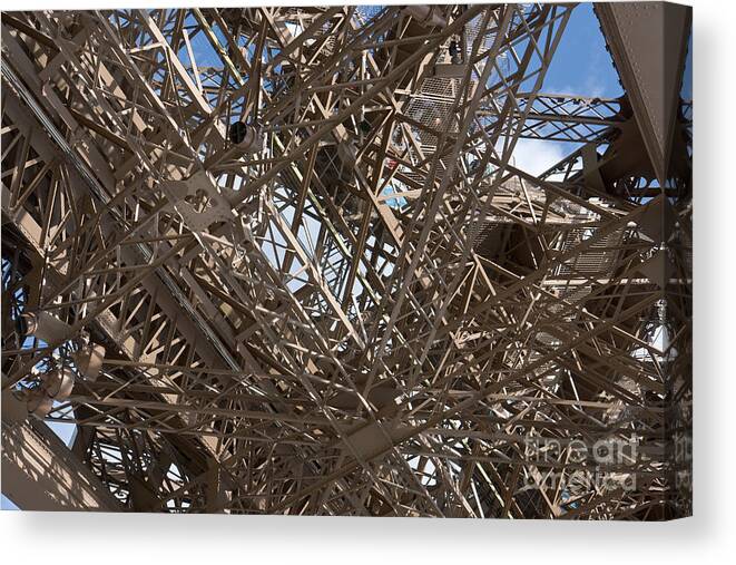 Tour Canvas Print featuring the photograph Iron Tangle by Fabrizio Ruggeri
