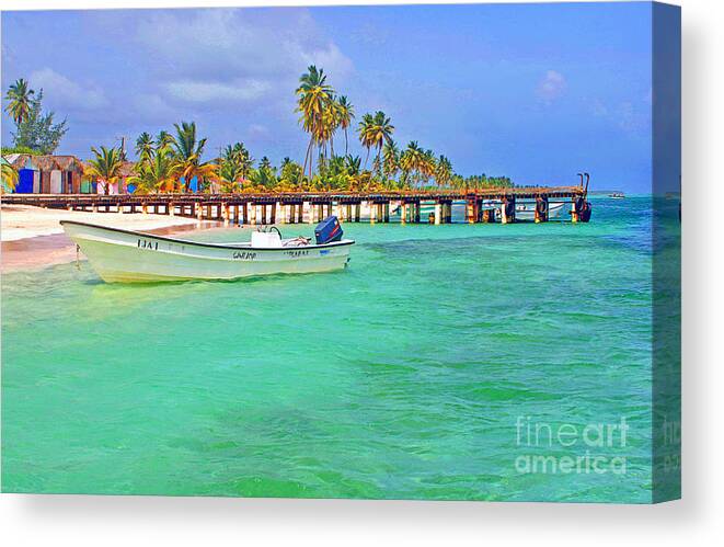 Island Canvas Print featuring the photograph Isolation Island by Gib Martinez
