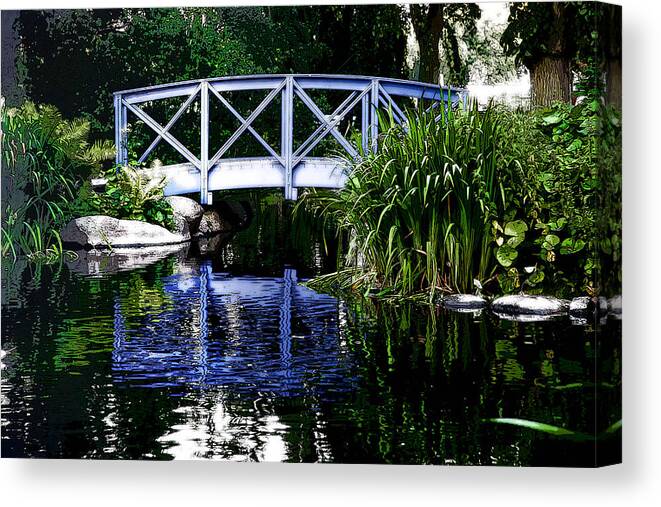 Kg Canvas Print featuring the photograph Kalmar Reflection by KG Thienemann