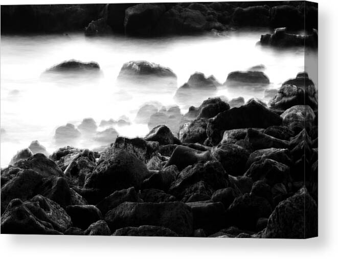 Ocean Canvas Print featuring the photograph Koloa Mist by Roger Mullenhour