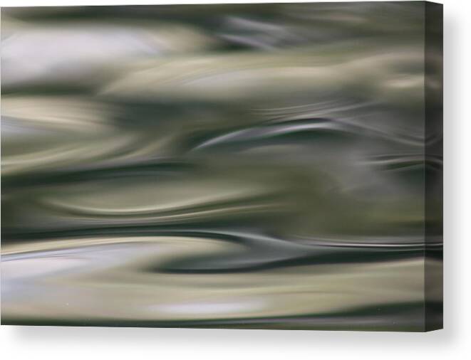 Lake Canvas Print featuring the photograph Lake Whispers by Cathie Douglas