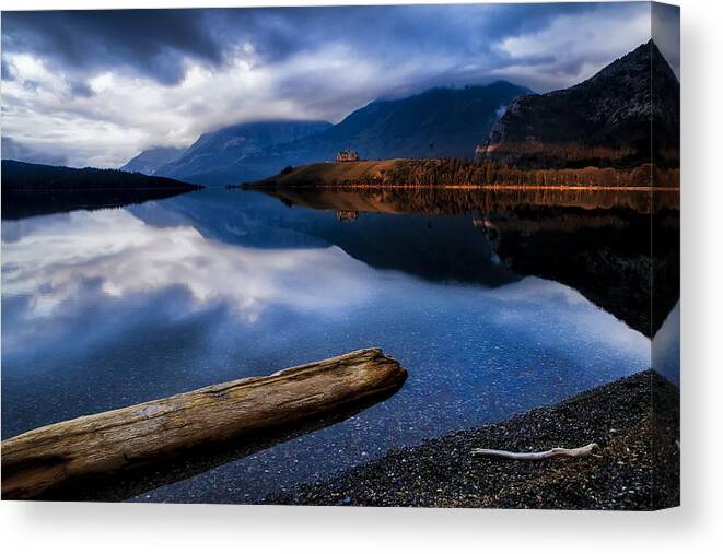 Blog Canvas Print featuring the photograph Mountain Prince by David Buhler