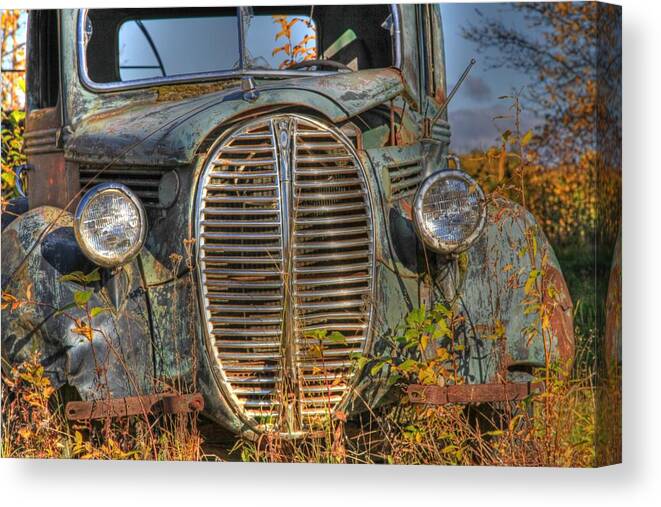Sam Amato Canvas Print featuring the photograph Old Rusty 36 by Sam Amato