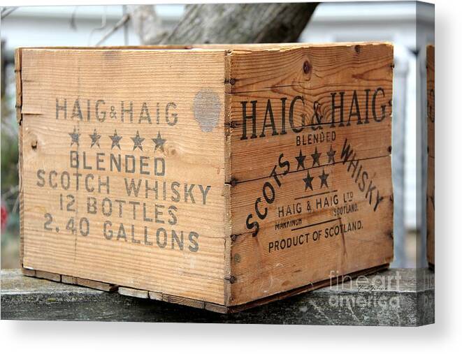 Old Whisky Crate by Yumi Johnson