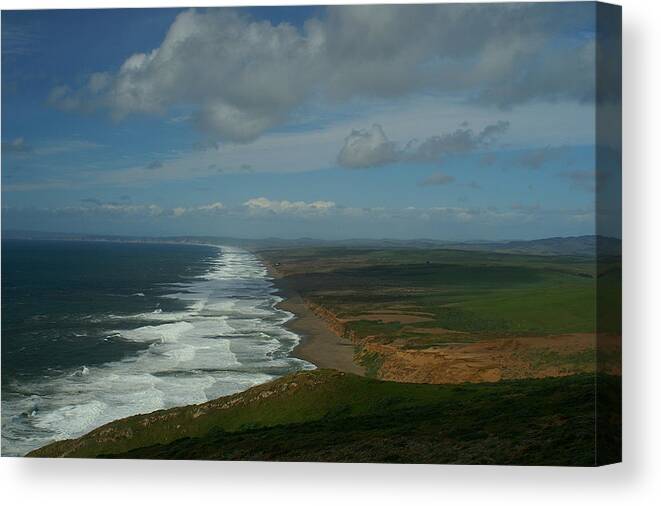 Point Reyes Canvas Print featuring the photograph Point Reyes 1 by David Armentrout