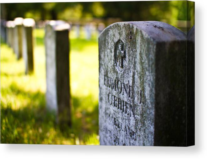 Gettysburg Canvas Print featuring the photograph Remembering Those Who Served by Andres Leon