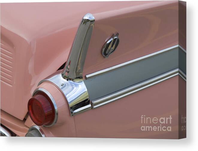 Studebaker Canvas Print featuring the photograph Route 66 Studebaker Hawk by Bob Christopher